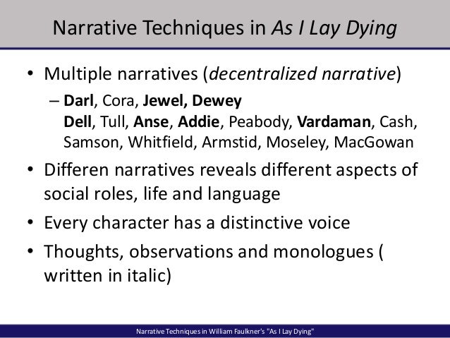 as i lay dying character essays